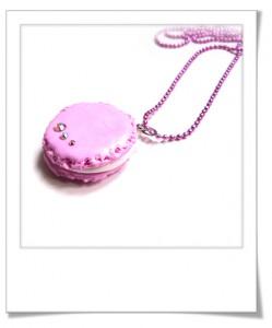 macaron rose fimo macaron rose fimo