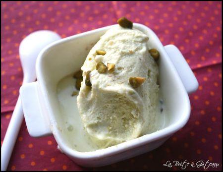 Glace à la pistache Glace à la pistache