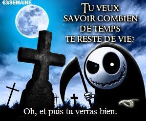 Quand vas-tu mourir CULTURE FAUSSE PUB