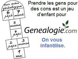 Généalogie.com CULTURE FAUSSE PUB