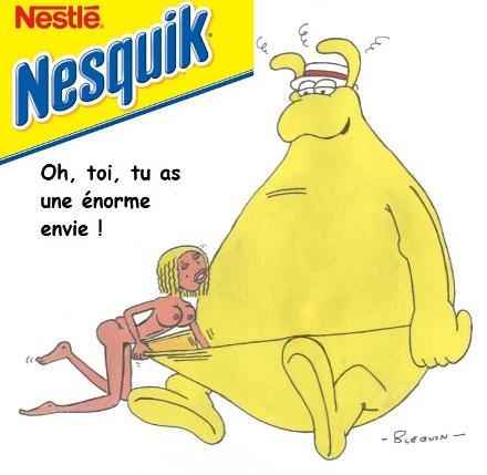 Nesquik CULTURE FAUSSE PUB
