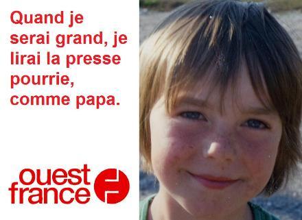 Ouest France CULTURE FAUSSE PUB