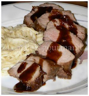 Filet de porc sauce à l'orientale Filet de porc sauce à l'orientale