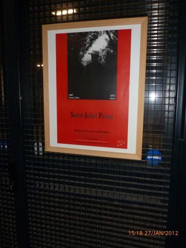 Fondation Saint-John Perse à la Cité du livre d'Aix-en-Provence le 27 janvier 2O12 Fondation Saint-John Perse à la Cité du livre d'Aix-en-Provence le 27 janvier 2O12