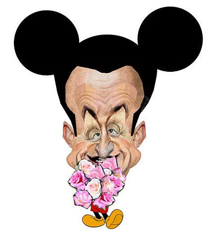 Sarkozy à Disneyland