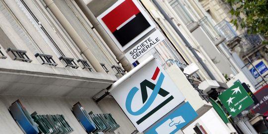 La fin de l'interdiction des ventes à découvert concerne dix grandes valeurs financières, dont le Crédit Agricole. | AFP/DAMIEN MEYER La fin de l'interdiction des ventes à découvert concerne dix grandes valeurs financières, dont le Crédit Agricole.