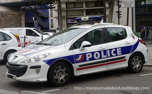 Photos voitures de police nationale 1 Peugeot Police 03