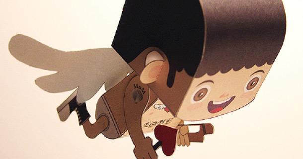 Blog_Paper_Toy_papertoy_Cupid_Macula_TV Blog_Paper_Toy_papertoy_Cupid_Macula_TV