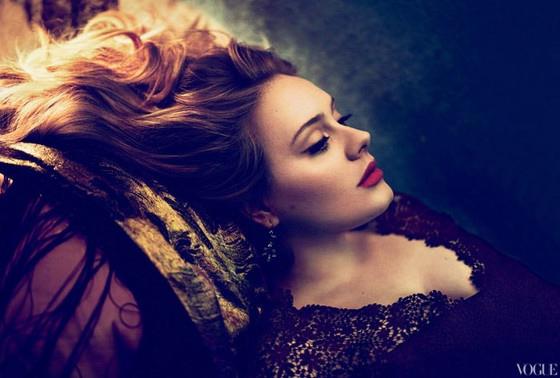 Adele magnifiques photos dans le magazine Vogue