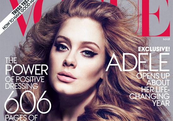 Adele, une beauté à couper le souffle en couverture du magazine Vogue