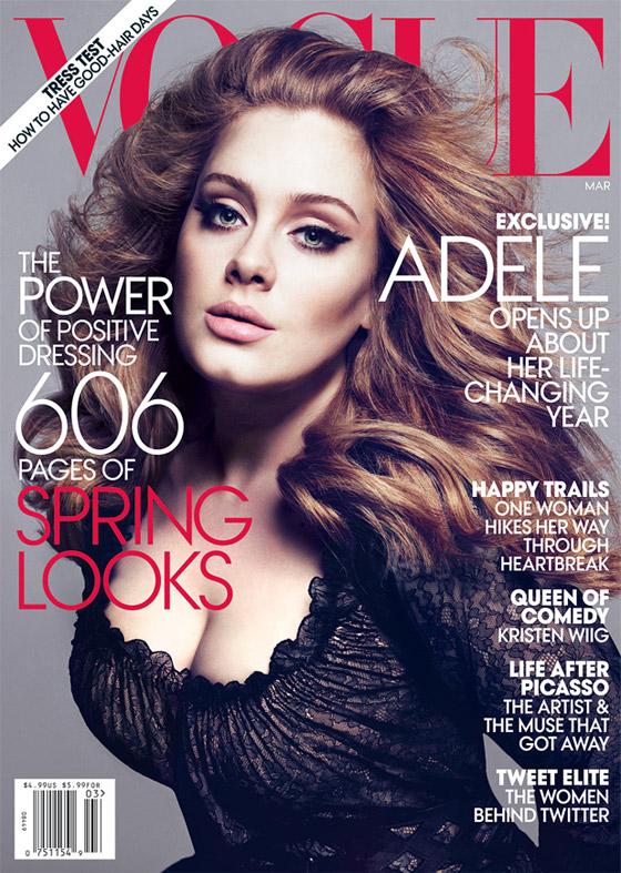 Adele, les photos du magazine Vogue