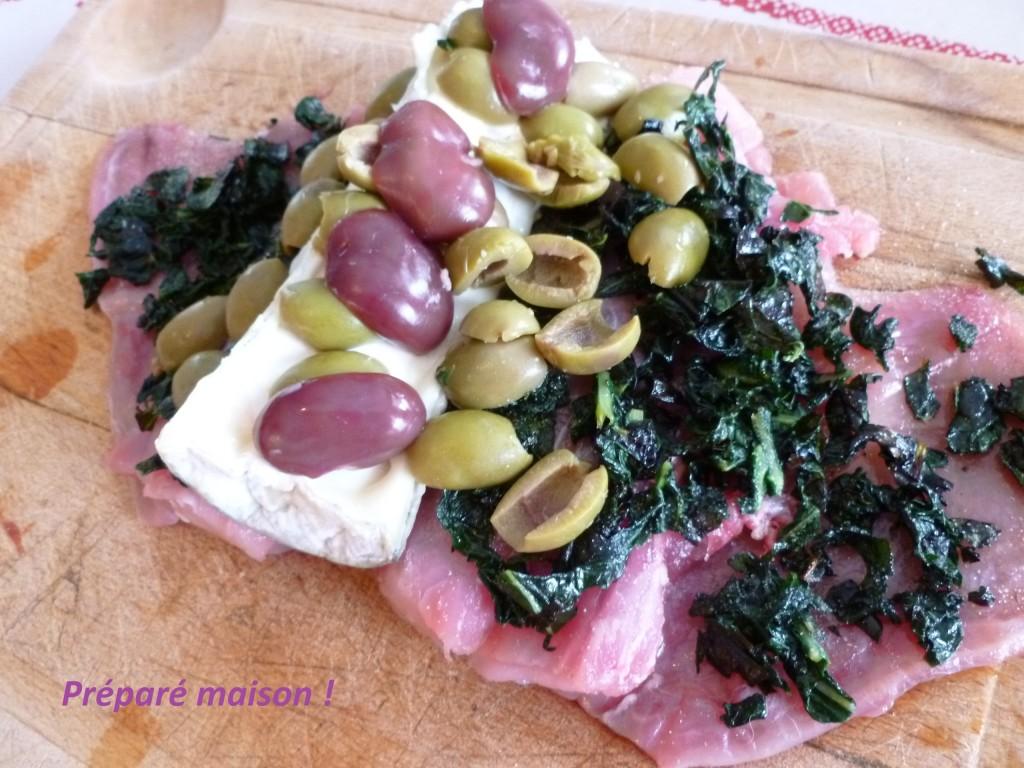 lapin olives chèvre 001_blog Râble de lapin au chèvre et aux olives d’après Guy Martin