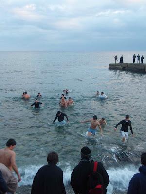 Mont Athos (2): Prière nocture, café grec et baignade matinale