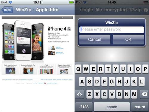 Sans-titre-3 App Store: WinZip disponible en téléchargement