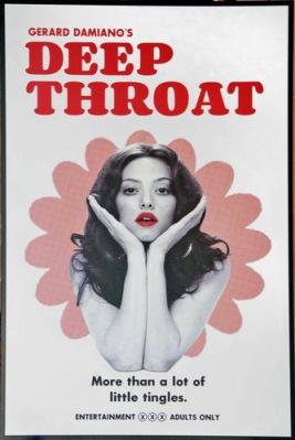 Amanda Seyfried prend la pose pour une fausse affiche de Lovelace