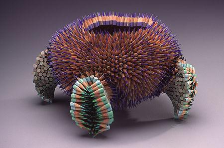 Design - Des formes, des choses, des scupltures en crayons de couleurs ! 4