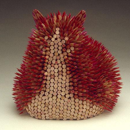 Design - Des formes, des choses, des scupltures en crayons de couleurs ! 3