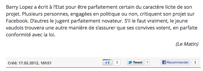 pomey2 Le Matin: encore des conneries!