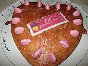 On mange quoi demain ? Mon gâteau d'anniversaire Le gâteau anniversaire
