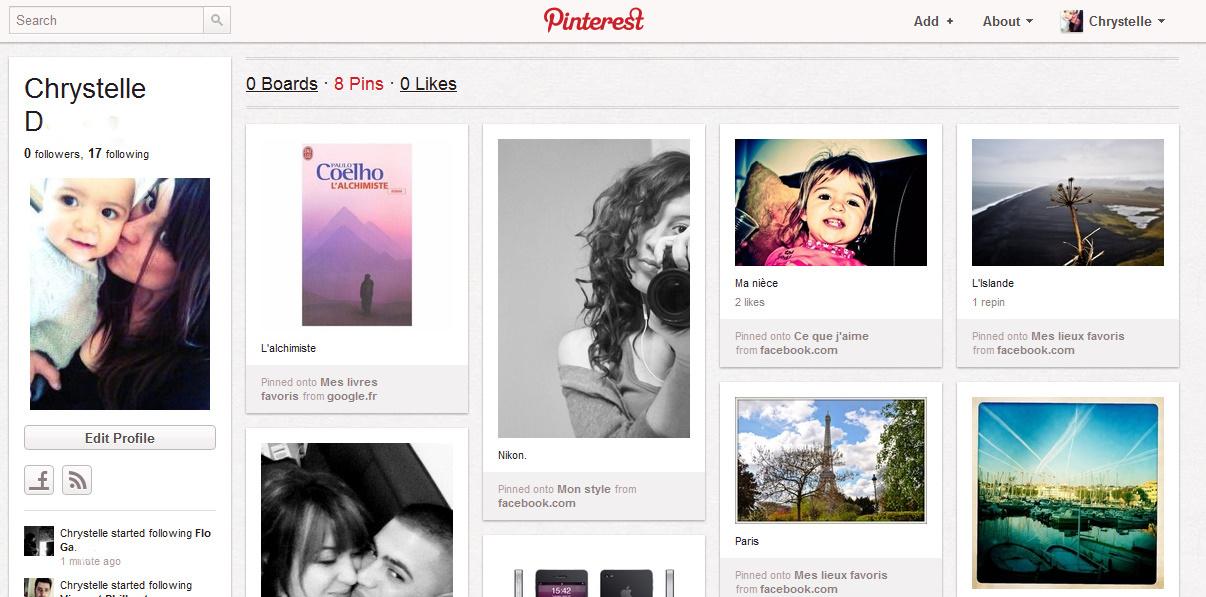 Pinterest Pinterest, le réseau social qui monte en flèche