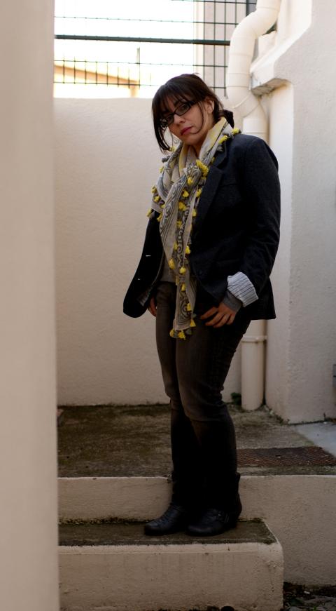 SONY DSC Avant de ranger les écharpes