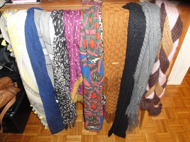 foul Avant de ranger les écharpes