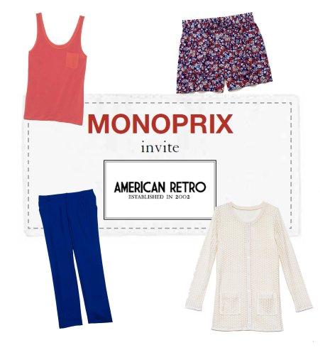 La collection American Retro chez Monoprix