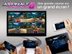 Asphalt 6 Adrenaline compatible AirPlay et jouable à quatre sur Apple TV