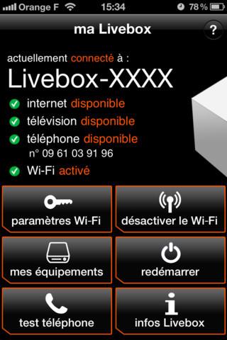 Ma Livebox: Piloter votre Livebox avec votre iPhone ou iPad...