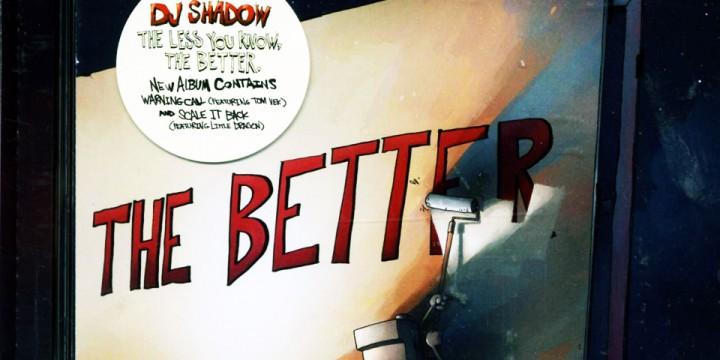 On a écouté pour vous ! ‘Scale it back’ de DJ Shadow