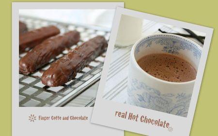 Vrai Chocolat Chaud et Fingers sablés au Café 1
