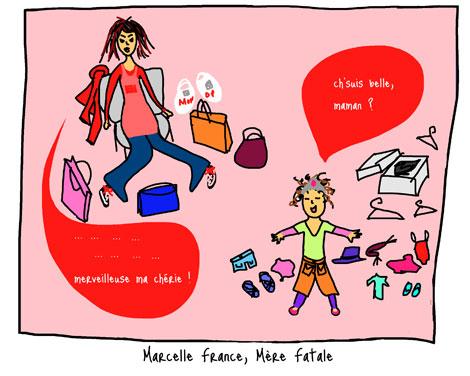 MF19-shoppingfille1 mère fatale