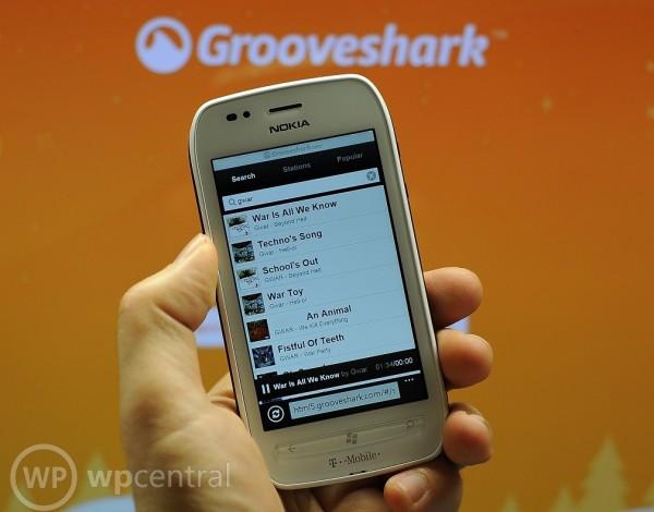 groove2 0 600x470 Pas dapplication Grooveshark sur Windows Phone