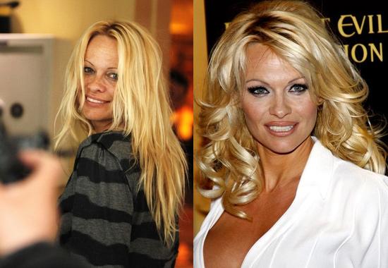 Les stars sans maquillage : Pamela Anderson