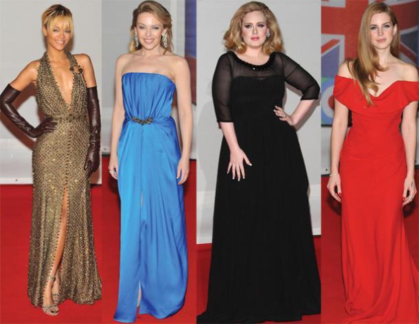 Look : les plus belles tenues des Brit Awards 2012