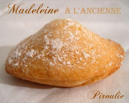 madeleine à l'ancienne (2)