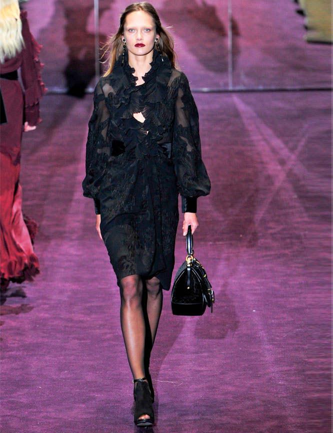 Milan Fashion Week: Collection Gucci pour femmes d'automne et hiver 2012-2013