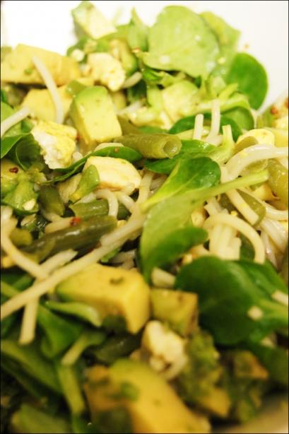 Salade d’hivers (tofu inside)