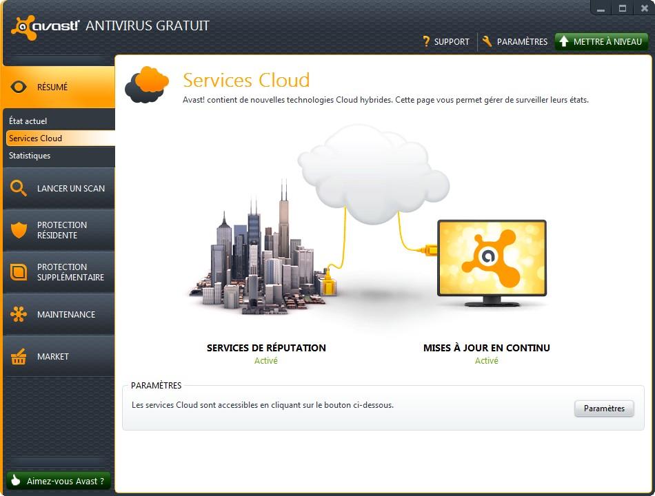 Avast Cloud Avast Cloud Avast! Antivirus passe en version 7