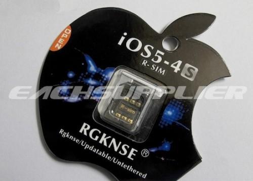 Desimlocker iPhone 4S iOS5 avec R-SIM