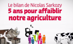 Vidéo : «Le bilan de Nicolas Sarkozy, 5 ans pour affaiblir notre agriculture»