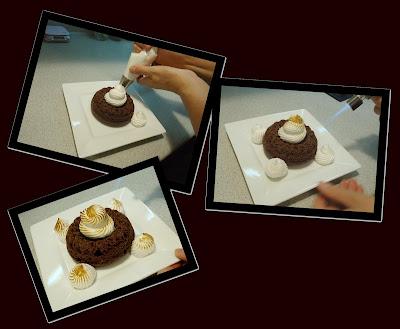 Gâteau simple chocolat-meringue