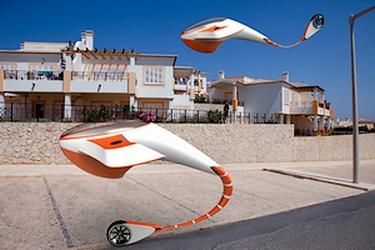 Transport futuriste par Anoop M