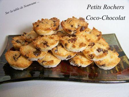 Petits Rochers coco chocolat 1