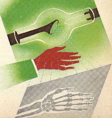 Les rayons X traversent aisement la chair Les rayons X traversent aisement la chair