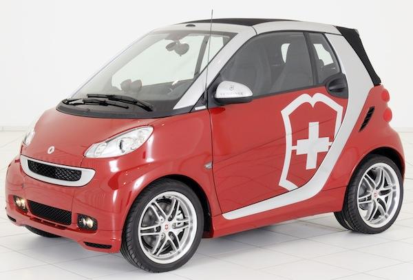 The Sunday Time : smart fortwo Victorinox limited edition