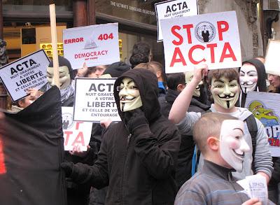Anonymous VS ACTA acte II