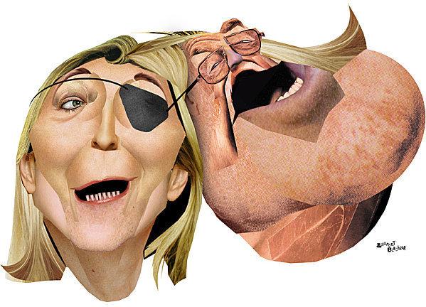 L’infâme Le Pen fait une nouvelle fois l’apologie d’un antisémite et cite Mussolini (FdG)