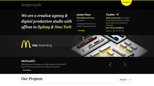 Les fameux Slideshows et sliders web : 30 exemples inspirants slideshow25