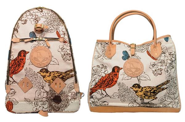 YUKETEN – S/S 2012 – BIRD PRINT LUGGAGE COLLECTION YUKETEN – S/S 2012 – BIRD PRINT LUGGAGE COLLECTION